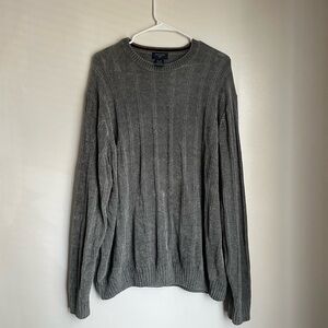 Dockers Men's Gray Crewneck Sweater